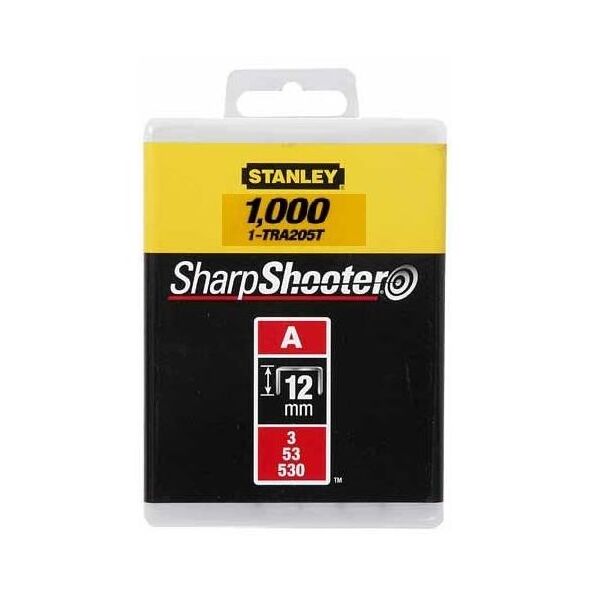 Stanley Zszywki typu A 5/53/530 12mm 1000szt. (TRA208T)