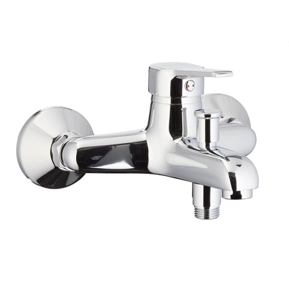 Bateria wannowa KFA Beryl ścienne chrom (4804-010-00)