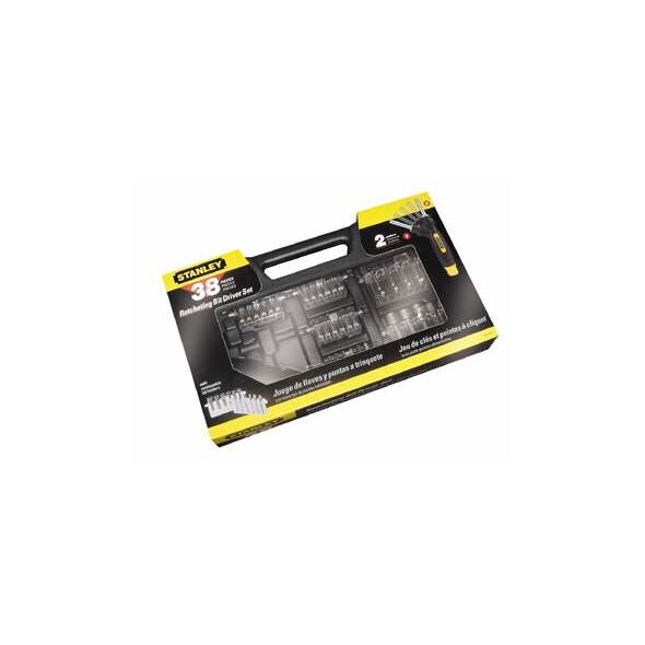 Stanley Wkrętak Basic z wymiennymi końcówkami 38szt. (63-038)