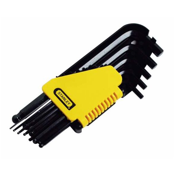 Stanley Zestaw kluczy imbusowych hex typ L 1/16-5/16" z kulką 12szt. (69-257)