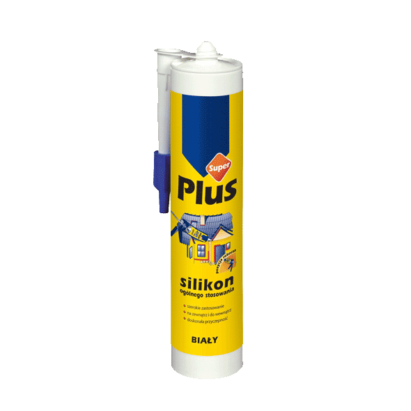 Silikon ogólnego stosowania SUPER PLUS czarny 280ml
