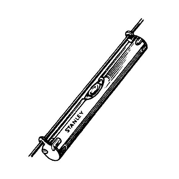 Stanley Poziomica sznurkowa aluminiowa 8cm 42-287