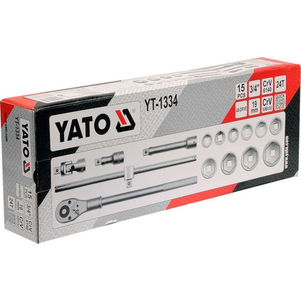Zestaw narzędzi Yato 15 el. (YT-1334)