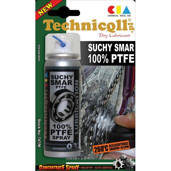 Technicqll Suchy smar 100% PTFE w sprayu 50ml (M-747)