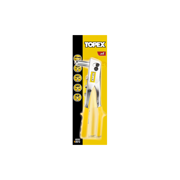 Topex Nitownica boczna chromowana CL707 (43E707)
