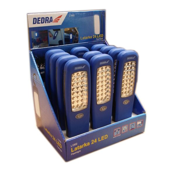 Dedra LED 24 podłużna z bateriami L1002