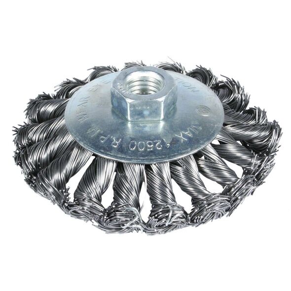 EPM Szczotka tarczowo-kątowa splatana ZN 100mm - E-561-5100