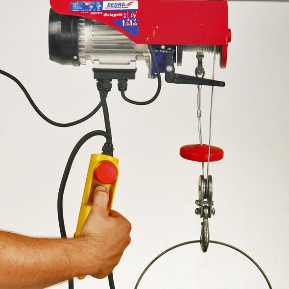 Dedra Wyciągarka linowa 250/500kg 1000W - DED7914