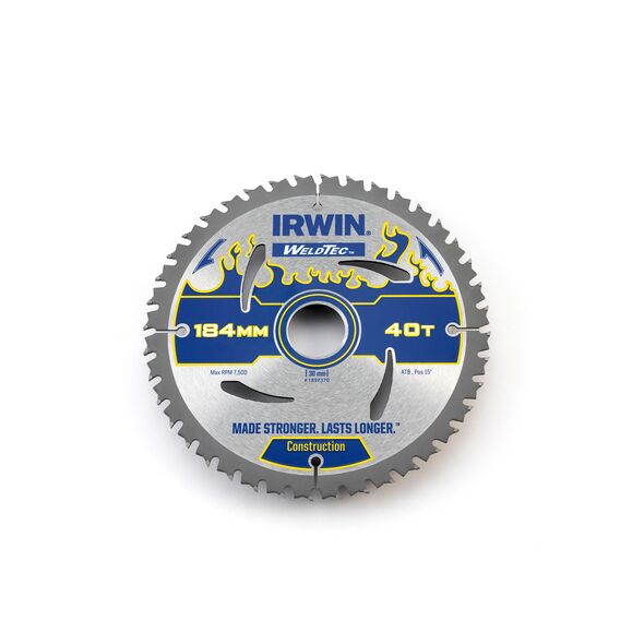 Irwin Piła tarczowa WeldTec 184x30x2,4mm 40z. - 1897370