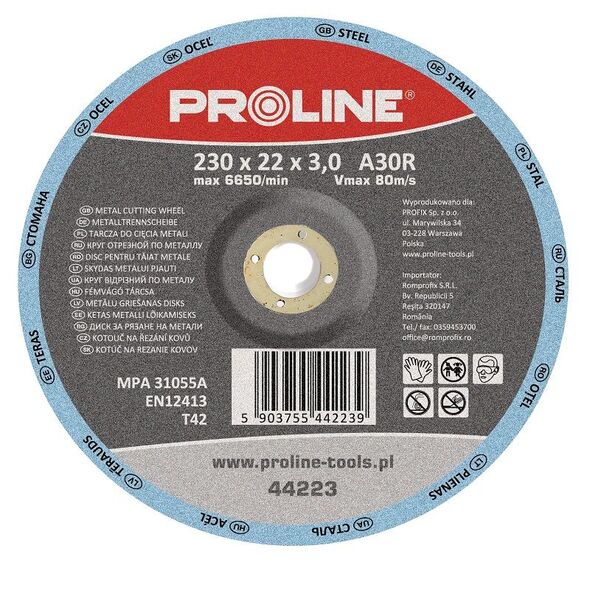Pro-Line Tarcza do cięcia metalu T42 125mm 44212