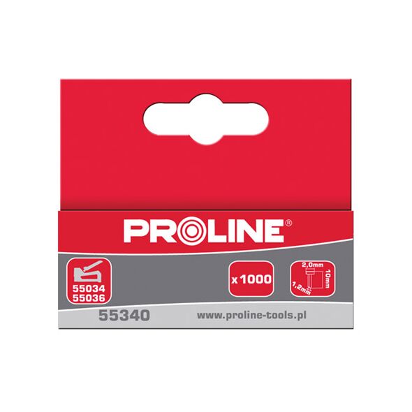 Pro-Line Gwoździe tapicerskie typ E 12mm - 55342
