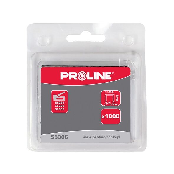 Pro-Line Zszywki hartowane typ A53 14mm 1000szt. - 55314