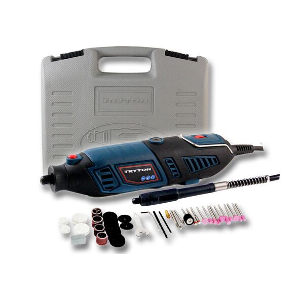 Tryton towar w Sosnowcu - Szlifierki [Tryton] Miniszlifierka modelarska 170W + 40szt osprzętu - TMG170 () - Morelenet_3088249