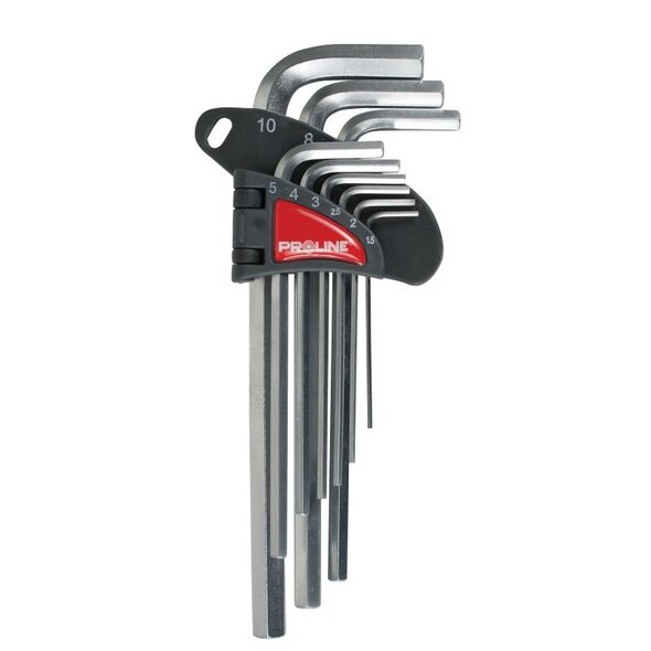 Pro-Line Zestaw kluczy imbusowych hex typ L 1,5-10mm 9szt. (48309)
