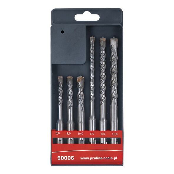Wiertło Pro-Line do betonu SDS+ 6 10 8mm zestaw (90006)
