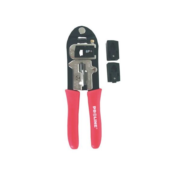 Pro-Line Szczypce do zaciskania końcówek telefonicznych RJ45 RJ12 RJ11 28489