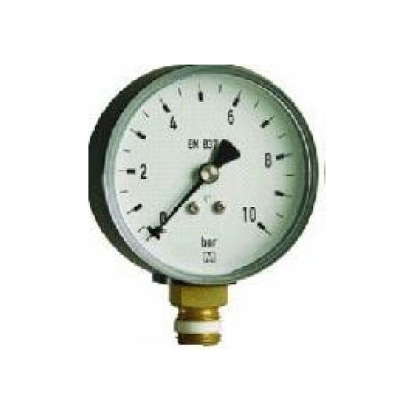 Afriso Manometr grzewczy RF 63 AX Ø=80mm 0-4bar 1/2" Kl. 2,5 - 63562