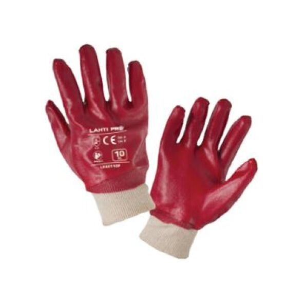 Lahti Pro Rękawice oblewane PVC L 12 par - L240109W