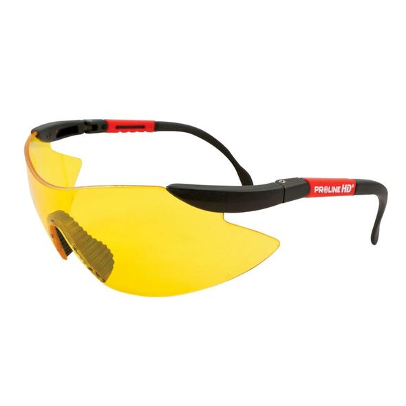 Lahti Pro okulary ochronne żółte z filtrem UV F1 (46039)