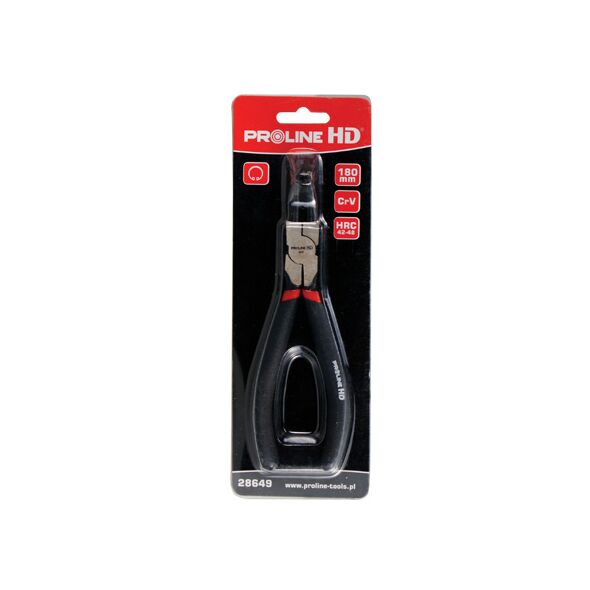 Pro-Line Szczypce do pierścieni osadczych wewnętrzne - wygięte 180mm 28649