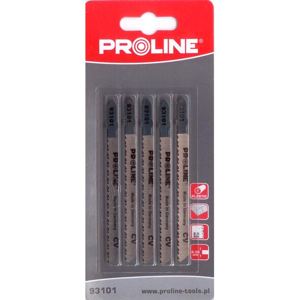Pro-Line Brzeszczoty do wyrzynarki typ U 75x2,5mm - 93401
