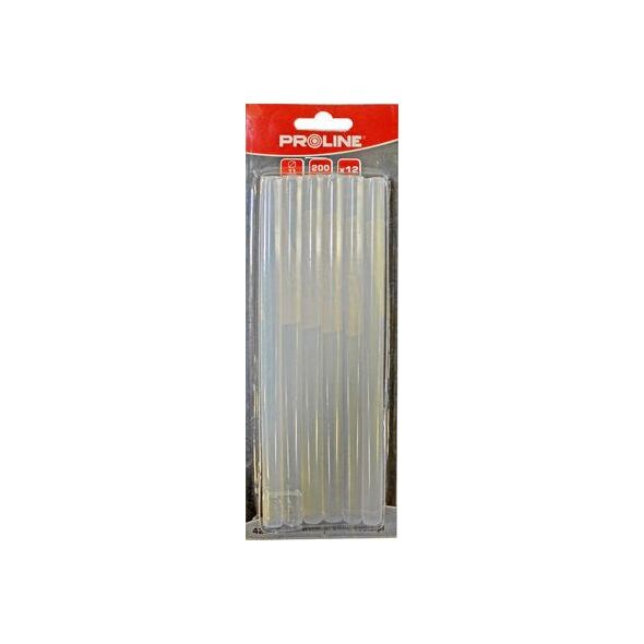 Wkłady klejowe Pro-Line 11 mm x 200 mm przezroczyste 12 szt. 42902