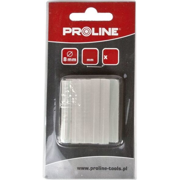 Wkłady klejowe Pro-Line 8 mm x 100 mm przezroczyste 12 szt. 42904