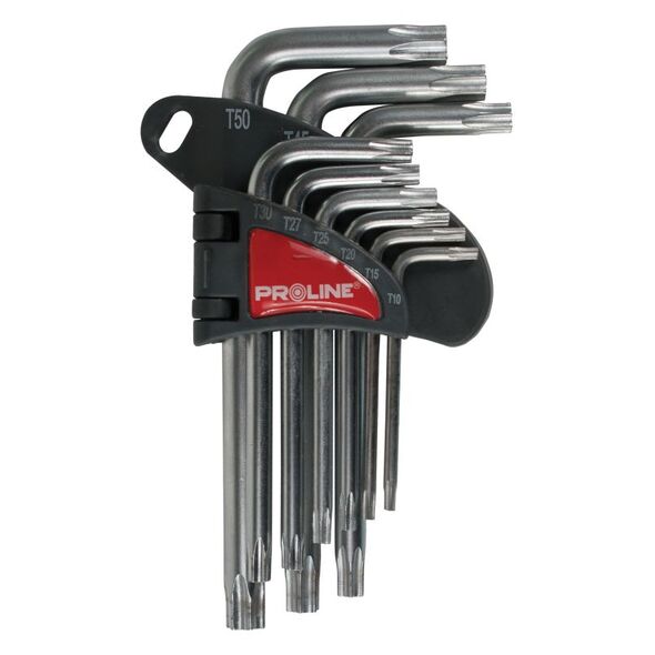 Pro-Line Zestaw kluczy trzpieniowych torx typ L T10-T50 9szt. (48339)