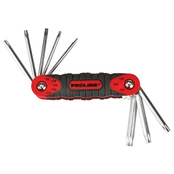Pro-Line Zestaw kluczy trzpieniowych torx wielofunkcyjne T9-T40 8szt. (48388)