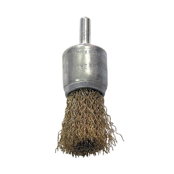 Pro-Line Szczotka pędzelkowa z drutu falowanego miedziowanego z trzpieniem 24mm - 32862