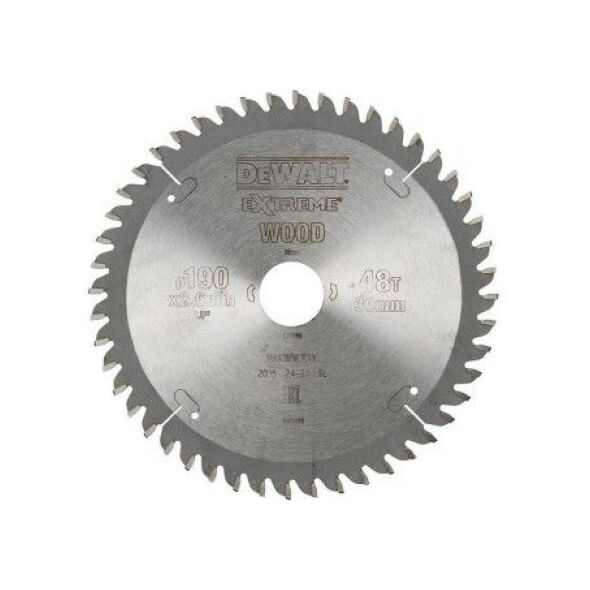 Dewalt Tarcza pilarska do pilarek przenośnych 190x30mm, 48 zęby (DT4094-QZ)