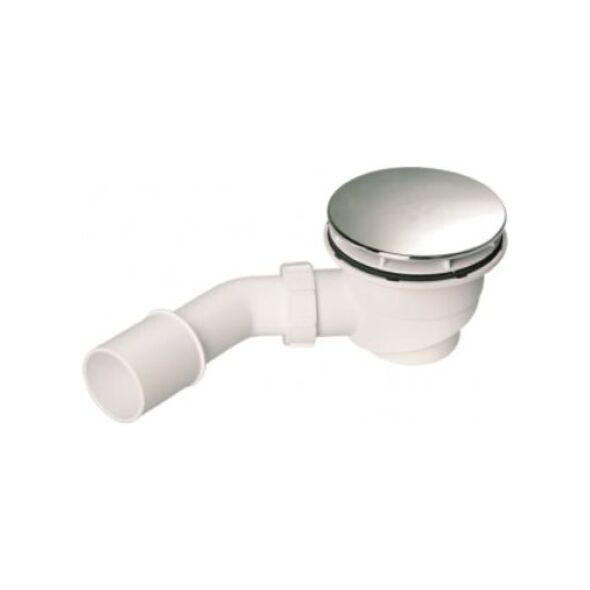 Syfon McAlpine Syfon brodzikowy z pokrywą 90mm chrom (HC27-CPN-PB)