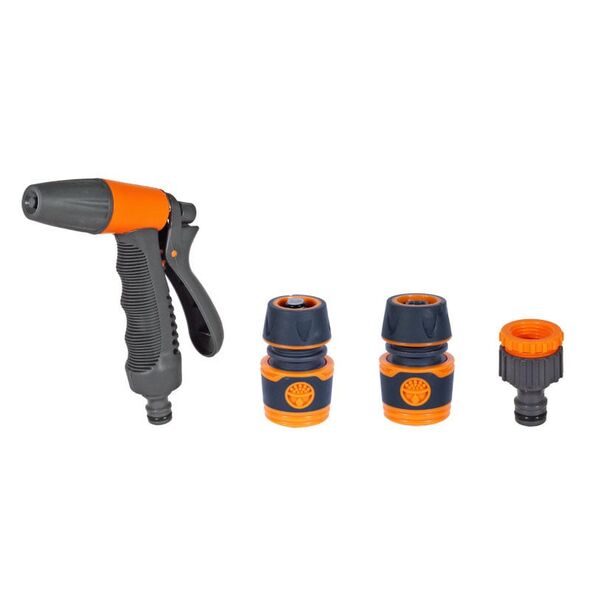 EPM Zraszacz pistoletowy plastikowy + 3 złączki - YM7508E