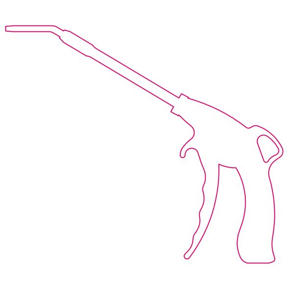 Beta Tools Pistolet do przedmuchiwania z długą dyszą  (1949T)
