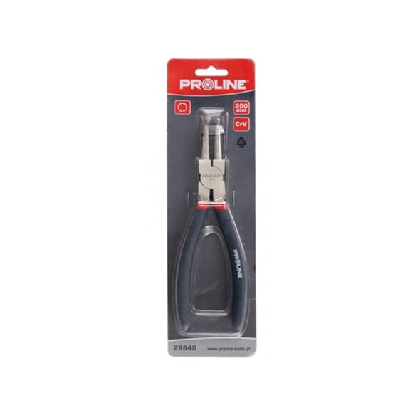 Pro-Line Szczypce do pierścieni osadczych 200mm wewnętrzne wygięte 28640