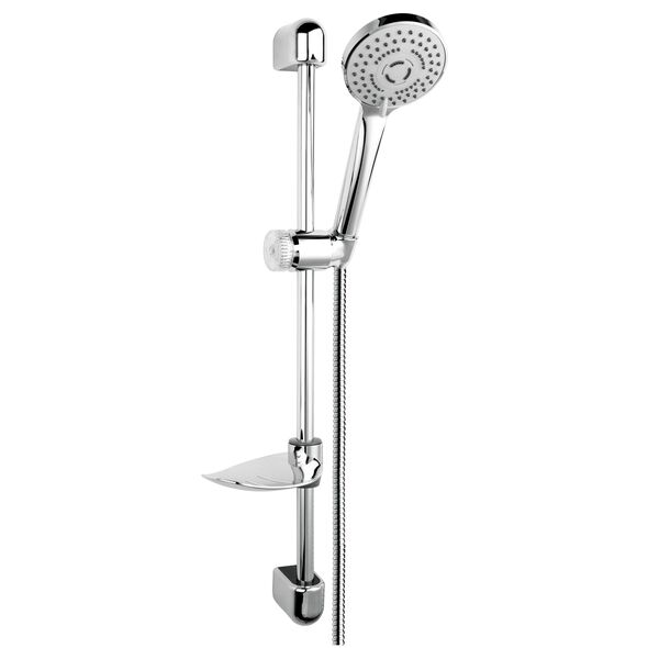 Zestaw prysznicowy Ferro Tutti przesuwny chrom (N340)
