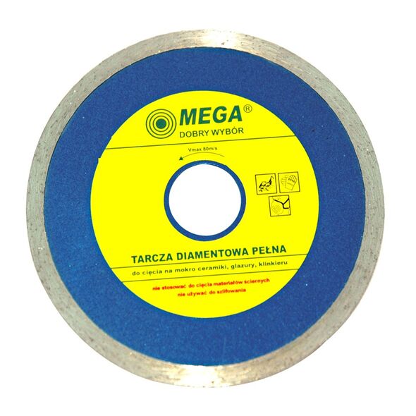 Mega Tarcza diamentowa pełna 125x2,4x22mm 87525