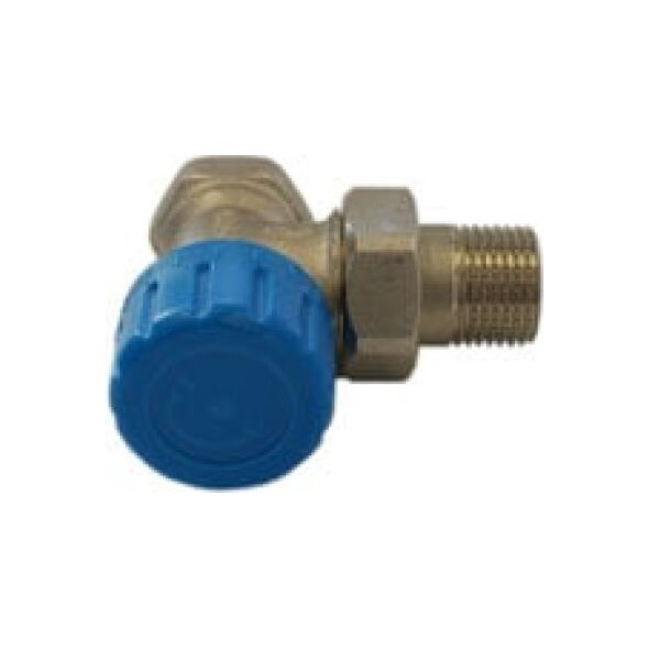 Schlosser Zawór termostatyczny DN15 GW 1/2" x GZ 1/2" kątowy - 601200005