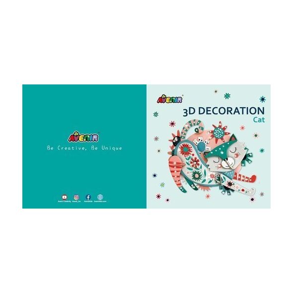 MG Dekoracja 3D - Kot