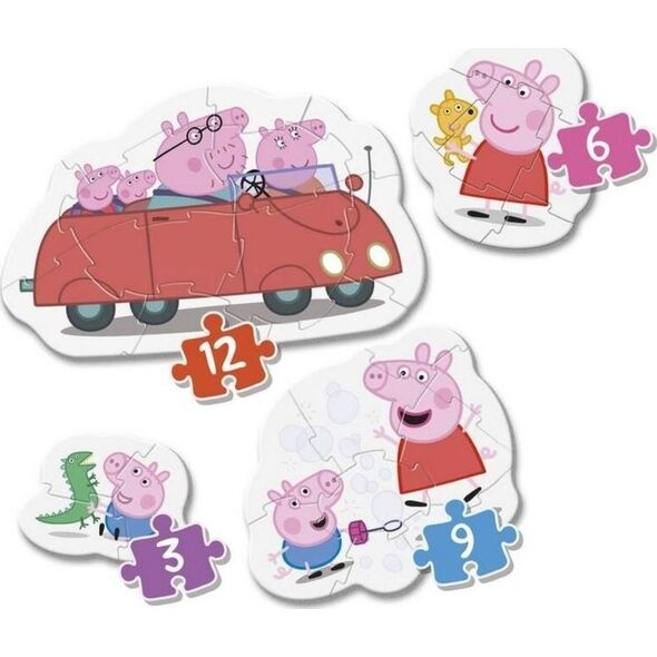 Clementoni Moje Pierwsze Puzzle Świnka Peppa 20829