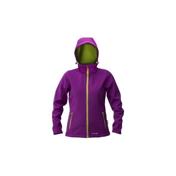 Lahti Pro Kurtka Soft-Shell z kapturem damska L fioletowo-zielona L4090503