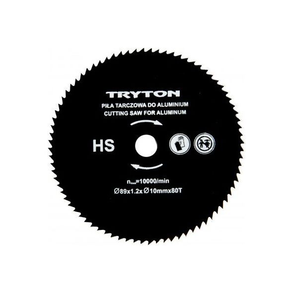 Tryton Zestaw tarcz tnących HSS 89x10mm do TPW600K 3szt. - EATPW05