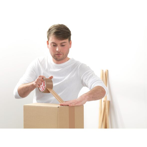 Tesa Taśma pakowa BASIC brązowa 40m 45mm (H5857500)
