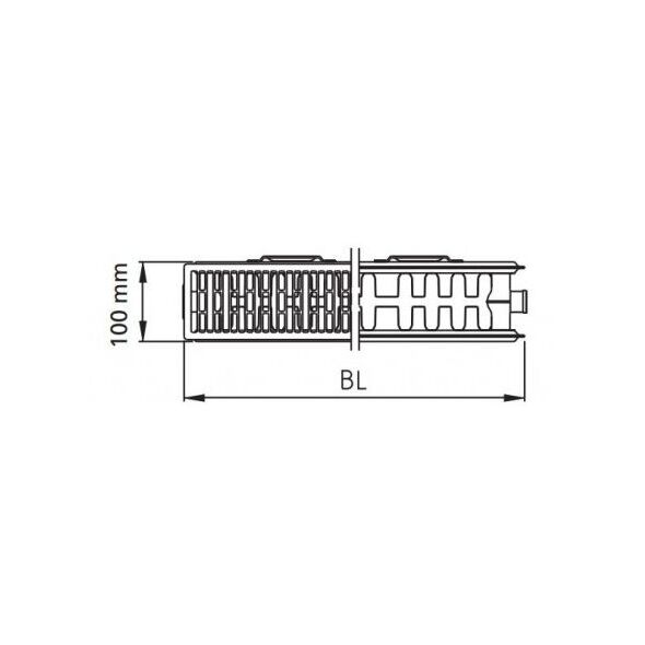 Kermi Grzejnik Therm X2 Profil-K 22 500x1800mm FK0220518