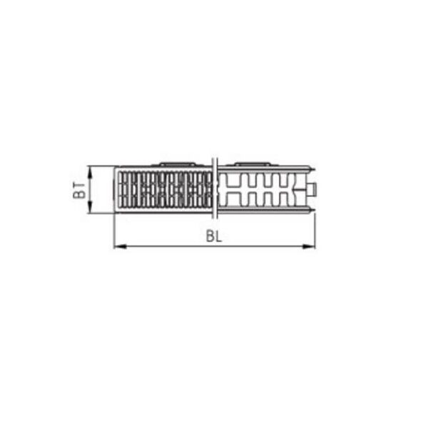 Kermi Grzejnik Therm X2 554x900 modernizacyjny - FK022D509
