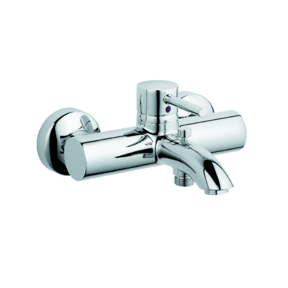 Bateria wannowa Kludi Bozz ścienne chrom (386910576)