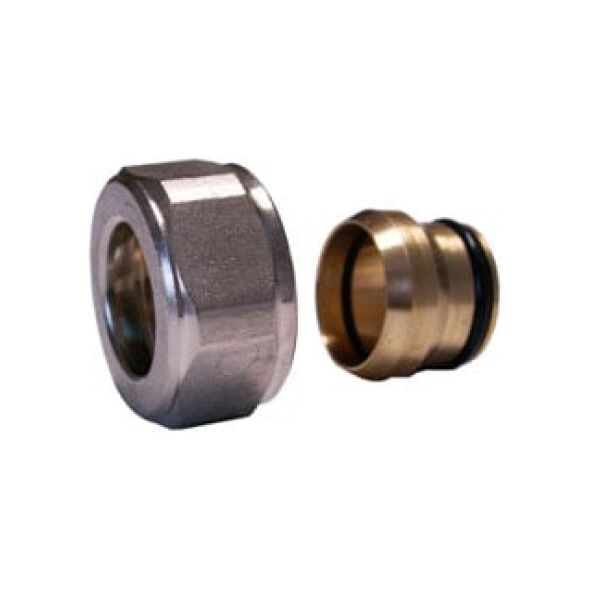 Schlosser Złączka do rury GW M22x1,5x15mm biała - 602500003