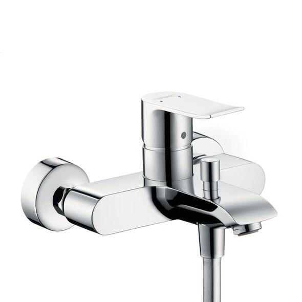Bateria wannowa Hansgrohe Metris ścienne chrom (31480000)