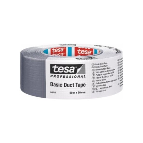 Tesa Taśma naprawcza 50mm TESABASIC 25m srebna - H0461001