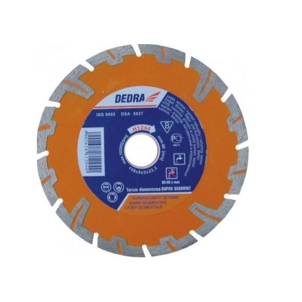 Dedra Tarcza diamentowa Super Segment do cięcia betonu 150mm H1244